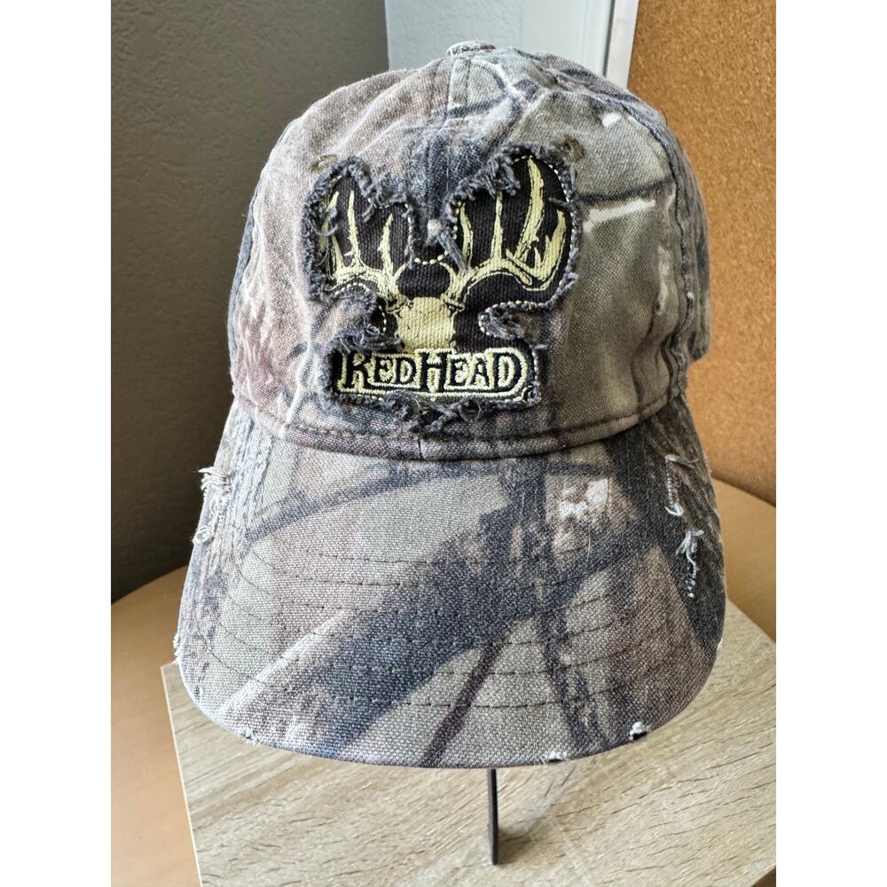 RedHead Youth Camo Distressed Cap – Junior Size